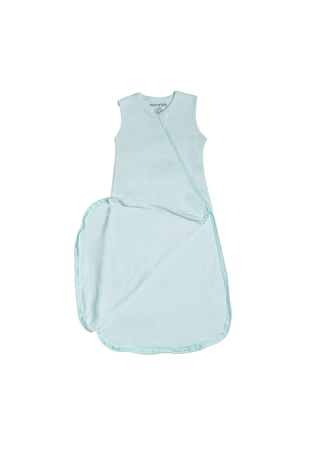 Organic Cotton Bamboo Sleep Bag 1.0 TOG - Serene Blue